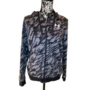 Under Armour Full Zip Hoodie Sweatshirt Men’s Athletic Sports Sporty Gym Workout